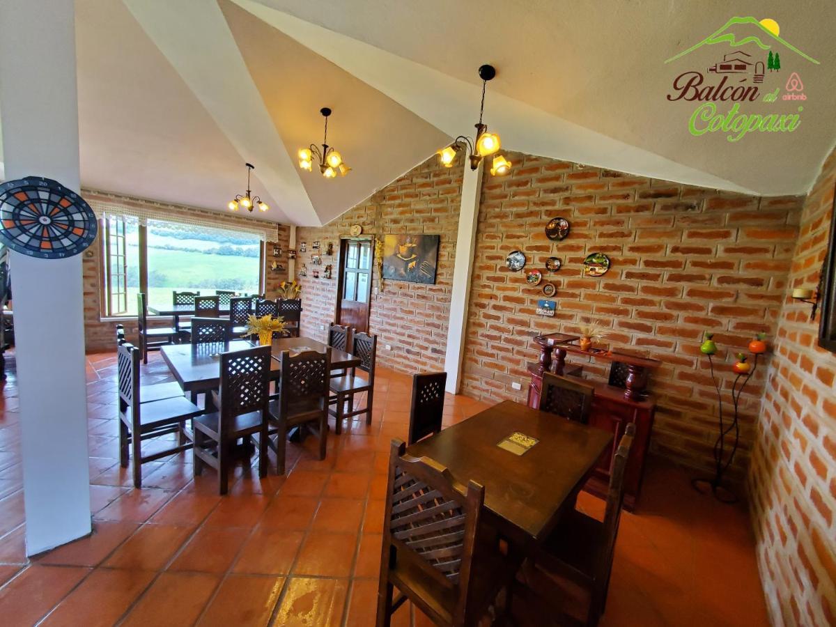Balcon Al Cotopaxi Hosteria Sangolquí Exteriér fotografie