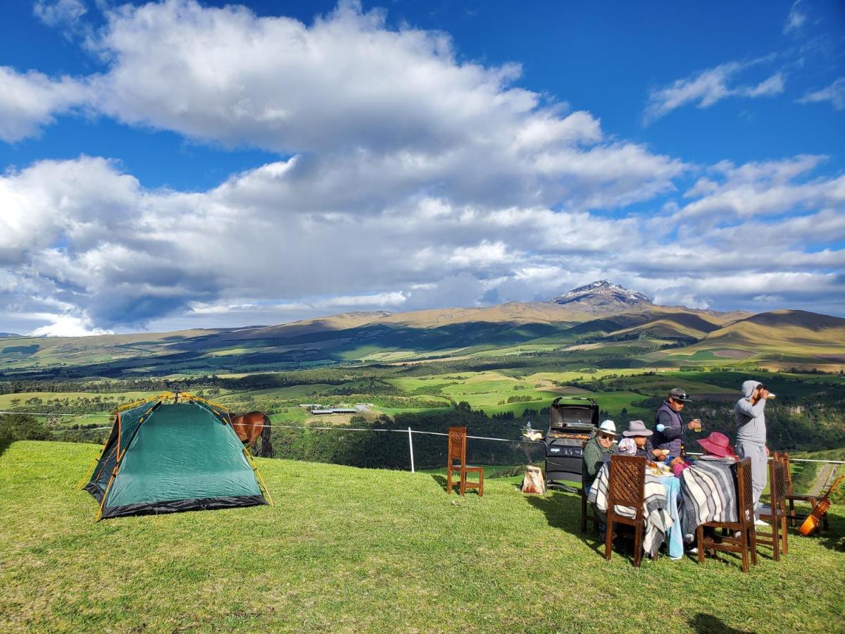 Balcon Al Cotopaxi Hosteria Sangolquí Exteriér fotografie