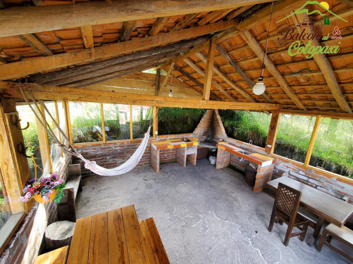 Balcon Al Cotopaxi Hosteria Sangolquí Exteriér fotografie