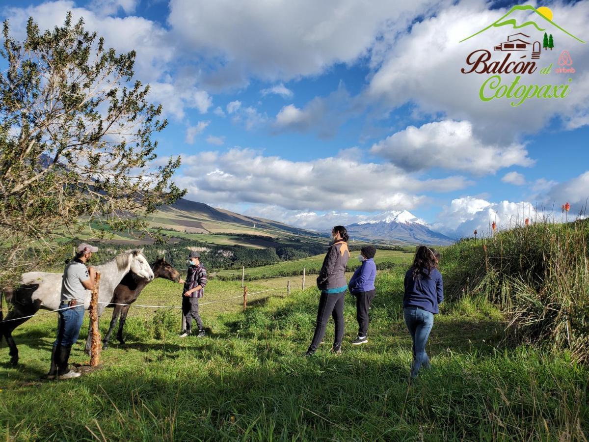 Balcon Al Cotopaxi Hosteria Sangolquí Exteriér fotografie