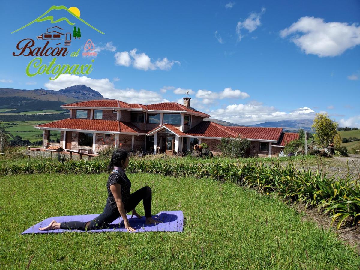 Balcon Al Cotopaxi Hosteria Sangolquí Exteriér fotografie