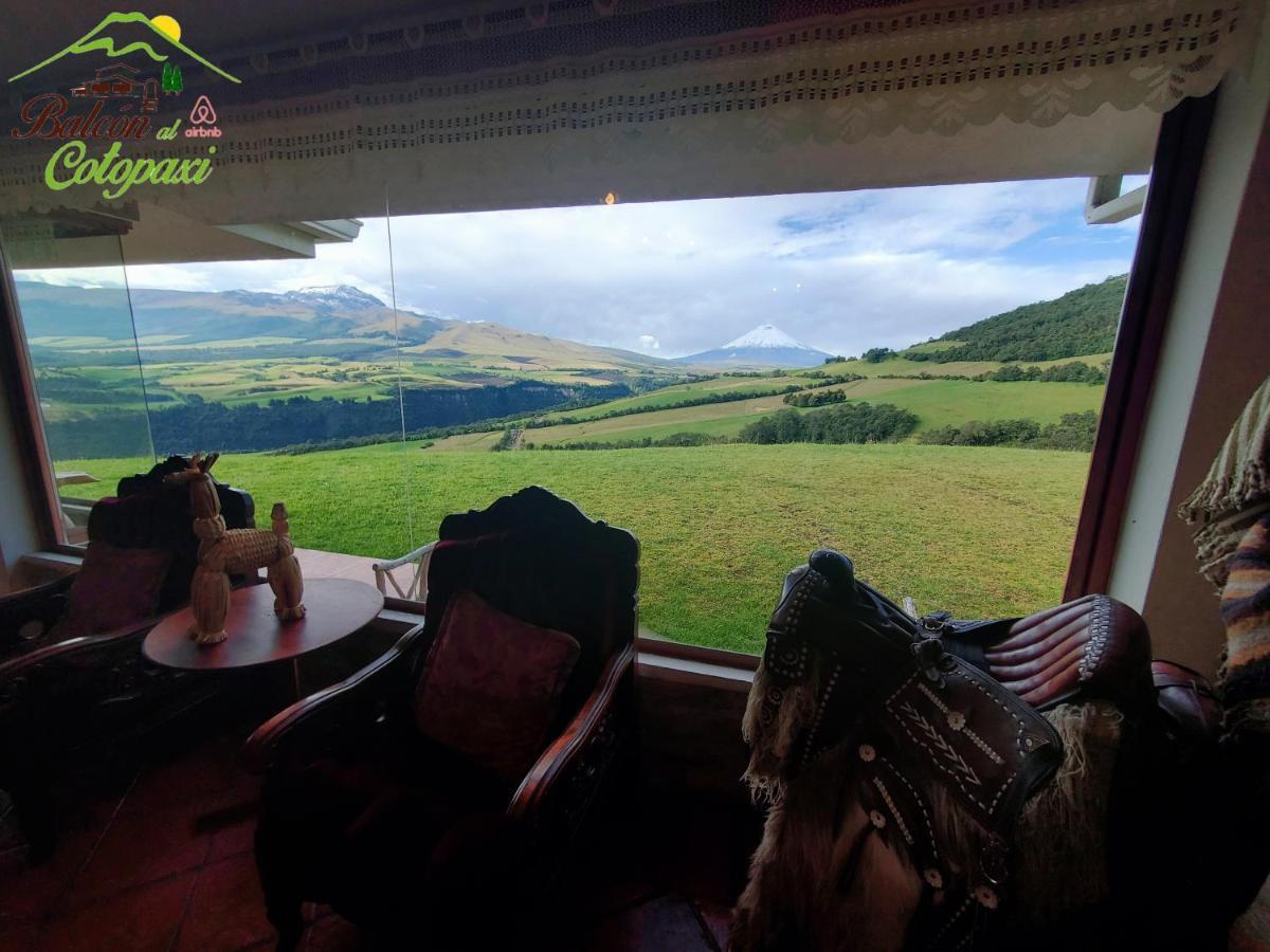 Balcon Al Cotopaxi Hosteria Sangolquí Exteriér fotografie