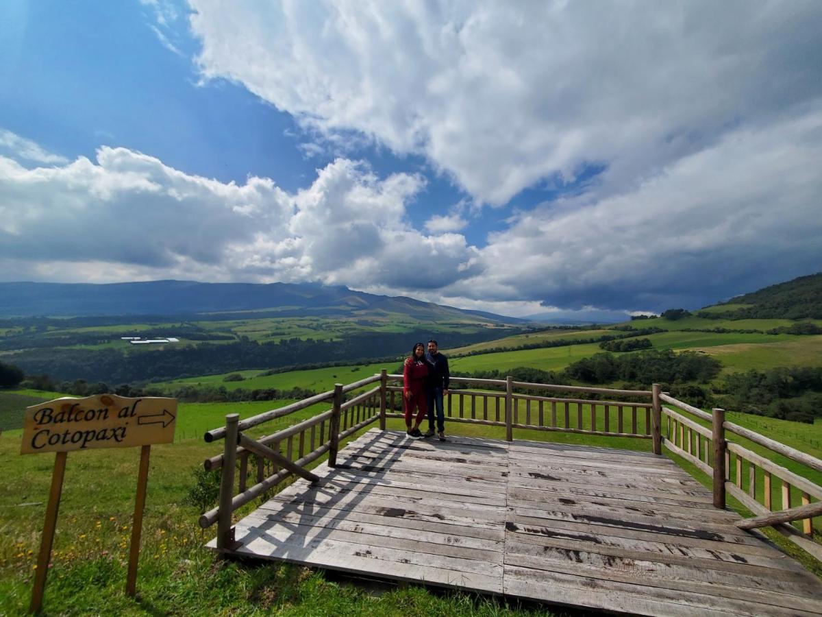 Balcon Al Cotopaxi Hosteria Sangolquí Exteriér fotografie