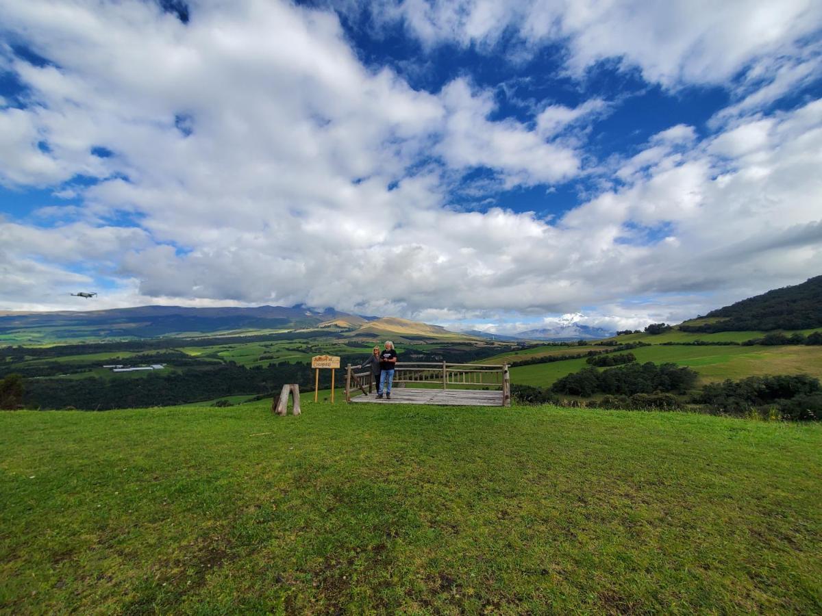 Balcon Al Cotopaxi Hosteria Sangolquí Exteriér fotografie