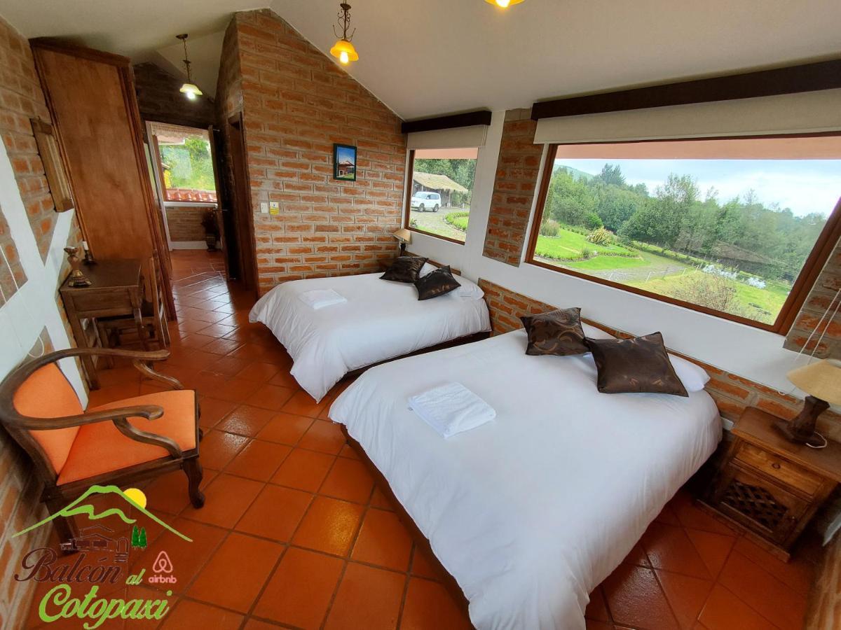 Balcon Al Cotopaxi Hosteria Sangolquí Exteriér fotografie
