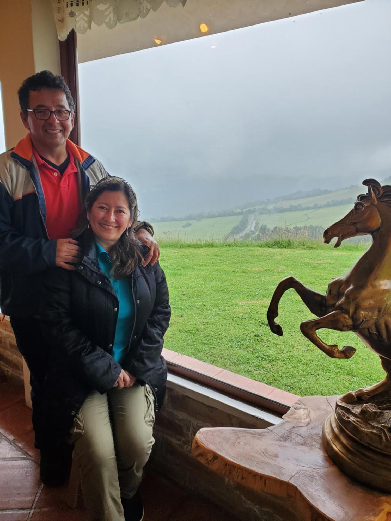 Balcon Al Cotopaxi Hosteria Sangolquí Exteriér fotografie